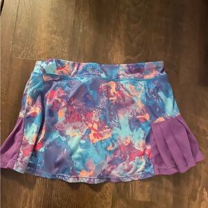 Champion Women's Abstract Mini Skirt - Purple and Blue